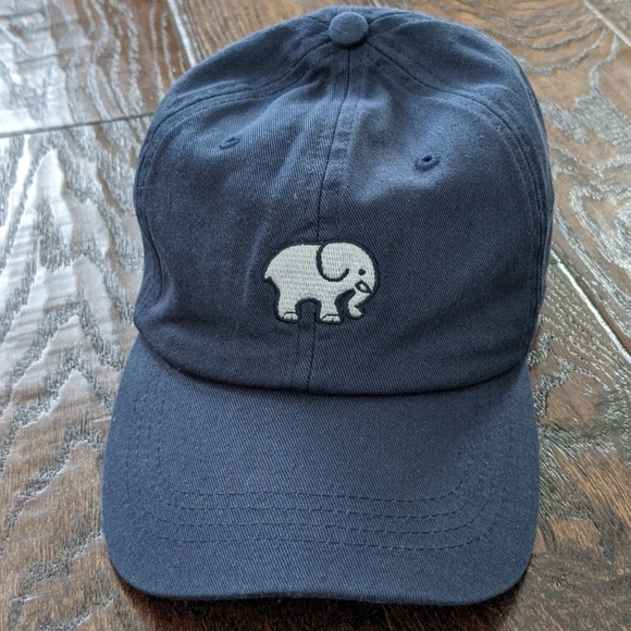 ivory ella Accessories - IVORY ELLA I Navy Logo Baseball Hat, NWOT